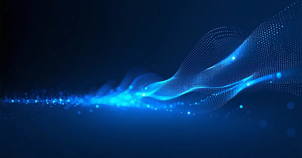 Abstract pipeline visualization with fading signal lines indicating deal silence and slippage risk